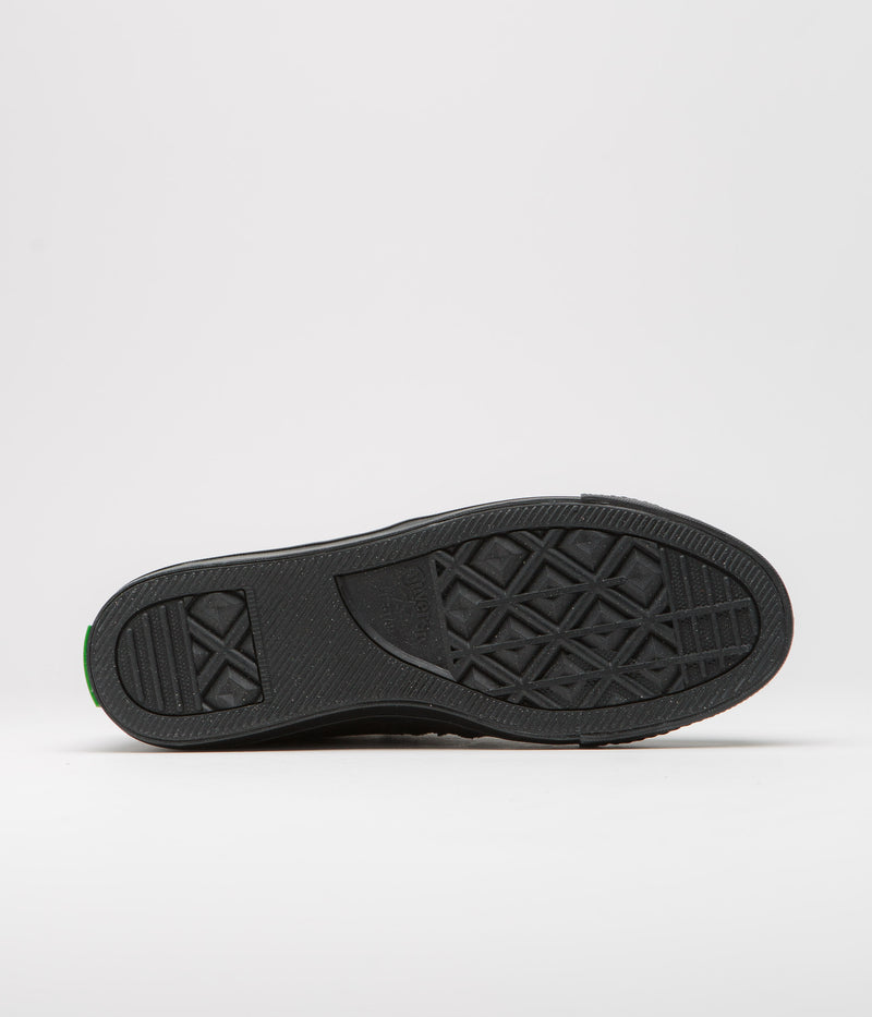 Converse One Star Pro Ox Sean Greene Shoes in Black and Sap Green