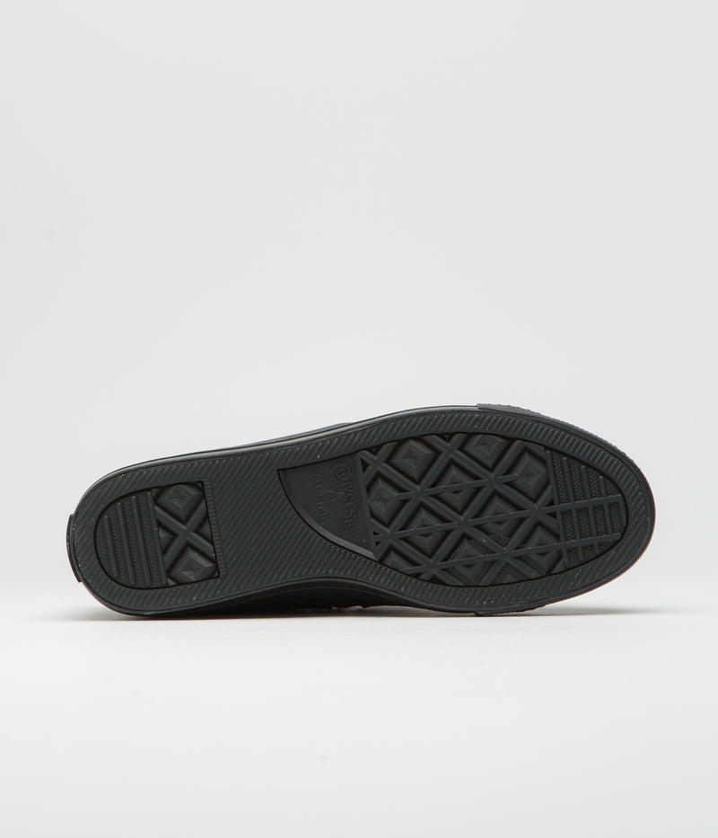 Converse One Star Pro Ox Shoes in Black and Black / Black / Black