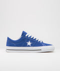 Converse One Star Pro Ox Shoes in Blue and White
