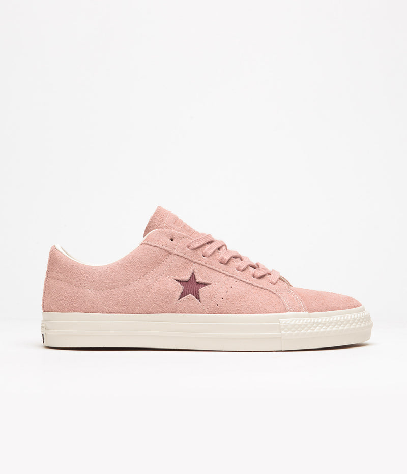 Converse One Star Pro Vintage Suede Ox Shoes in Canyon Dusk and Cherry Vision