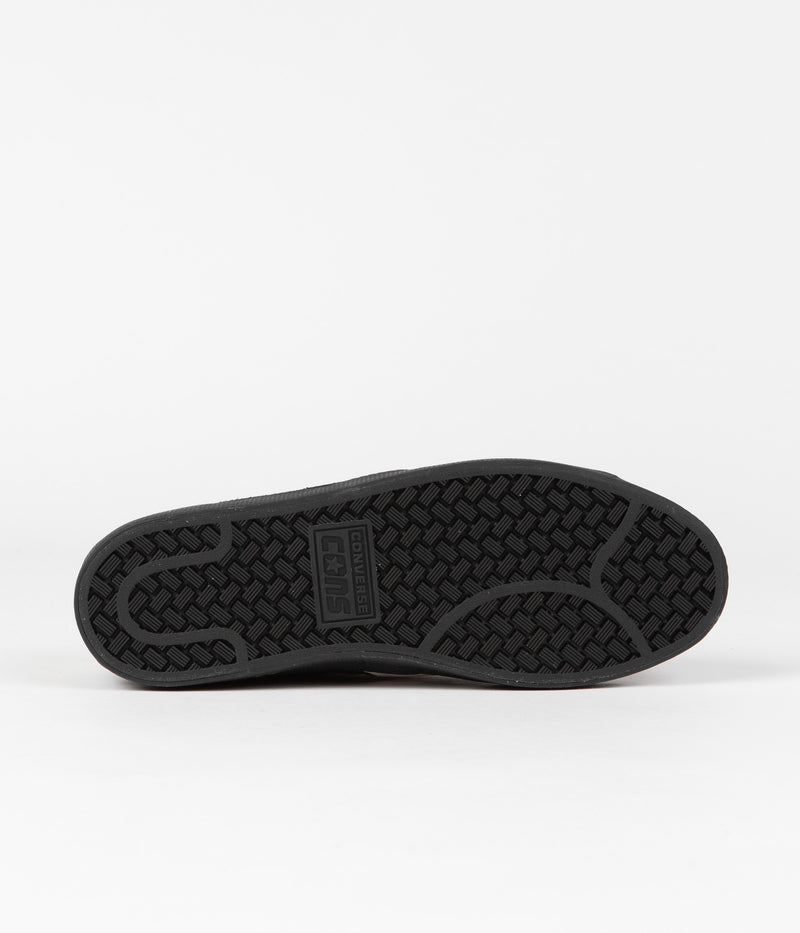 Converse Pro Leather Vulcanized Pro Ox Shoes in Black and Egret / Black