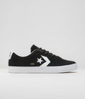 Converse Pro Leather Vulcanized Pro Ox Shoes in Black and White / White