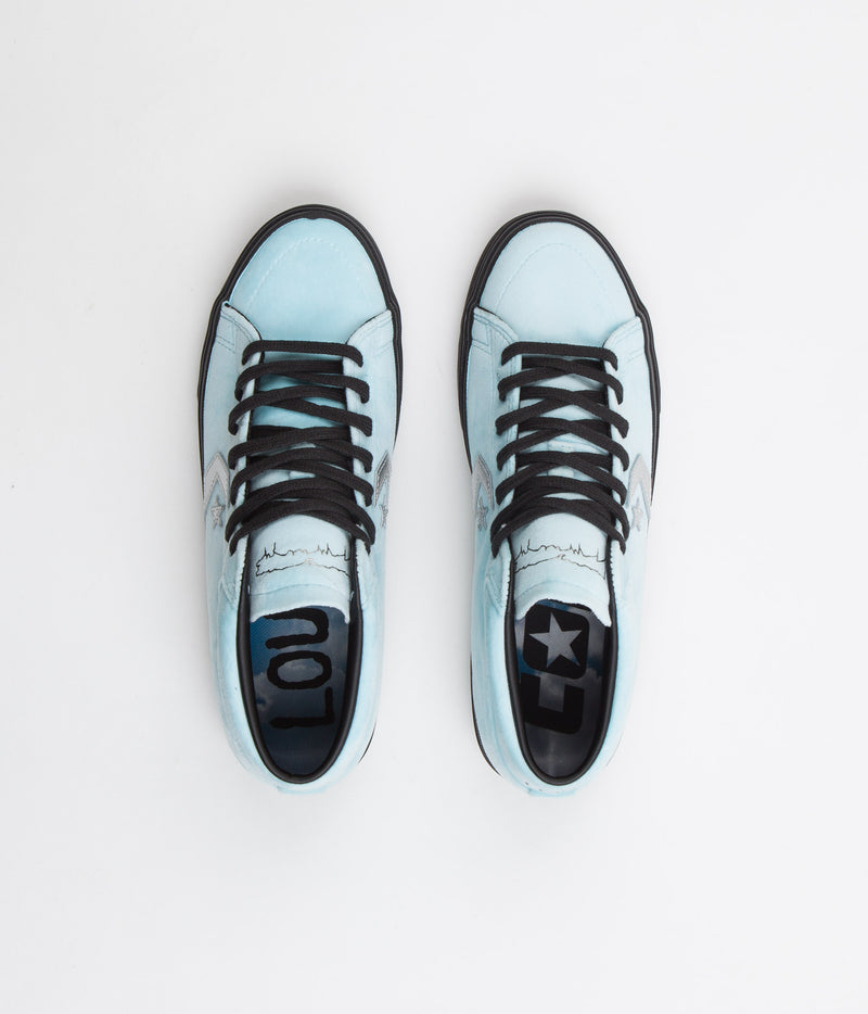 Converse x FA Louie Lopez Pro Mid Shoes in Cyan Tint and Black