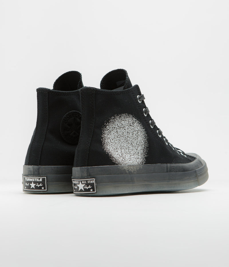 Converse x Turnstile Chuck 70 Hi Shoes in Black and Grey / White