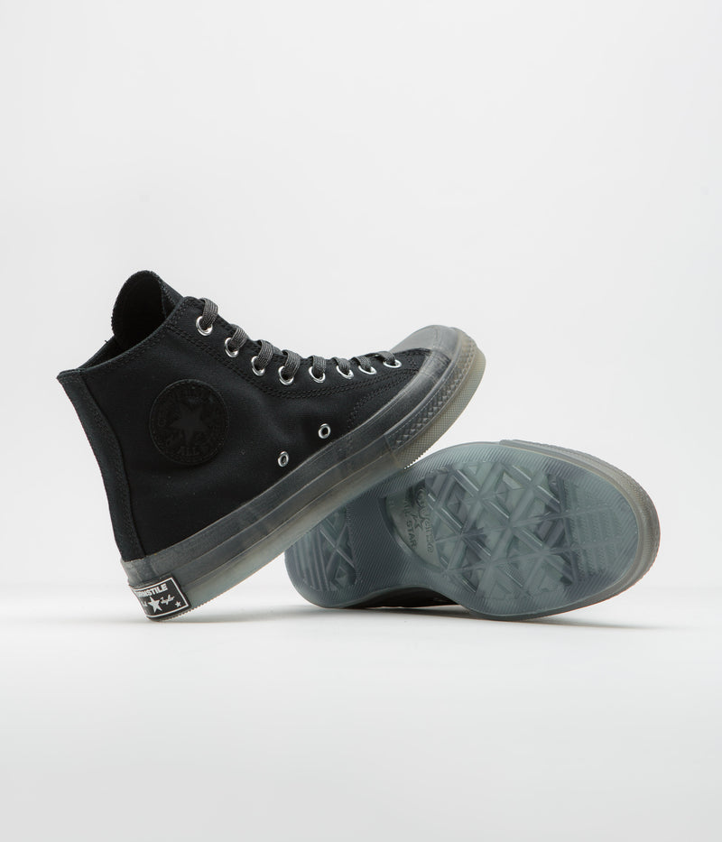 Converse x Turnstile Chuck 70 Hi Shoes in Black and Grey / White
