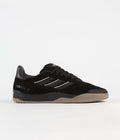 Adidas Copa Nationale Shoes in Core Black and Silver Metallic / Gum M2