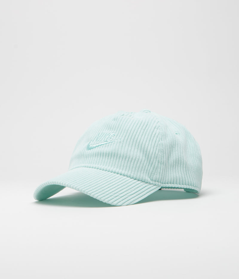 Nike Corduroy Club Cap in Jade Ice and Jade Ice
