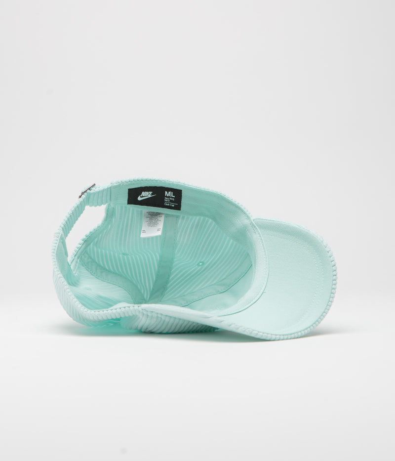 Nike Corduroy Club Cap in Jade Ice and Jade Ice