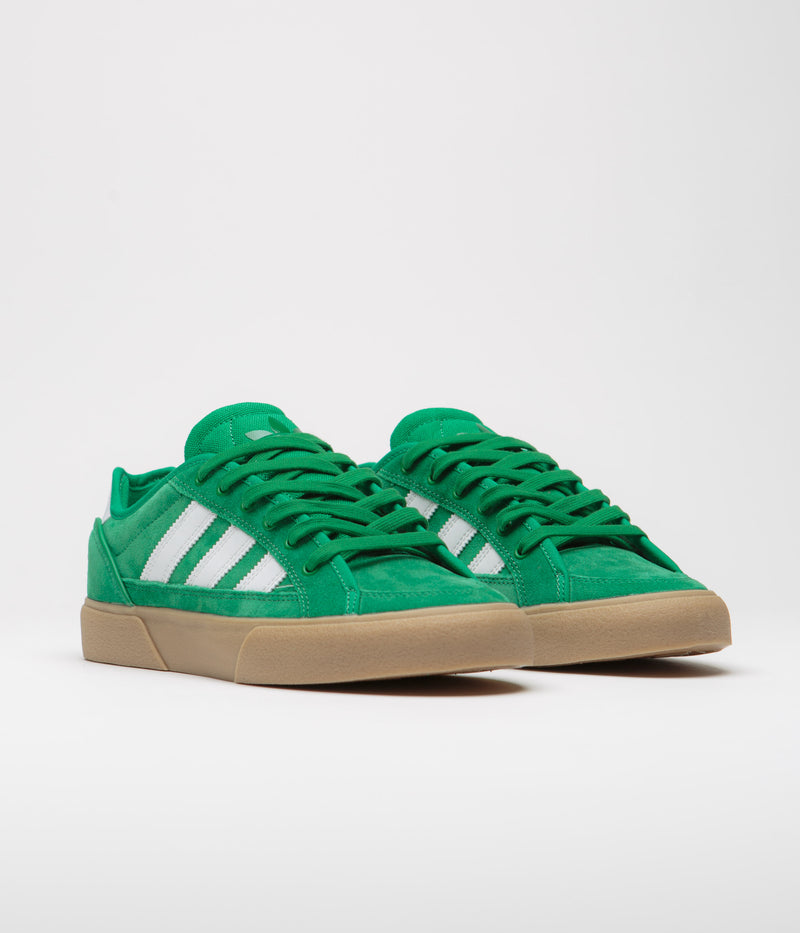 Adidas Court TNS Premiere Shoes in Custom Green and FTWR White / Gum4