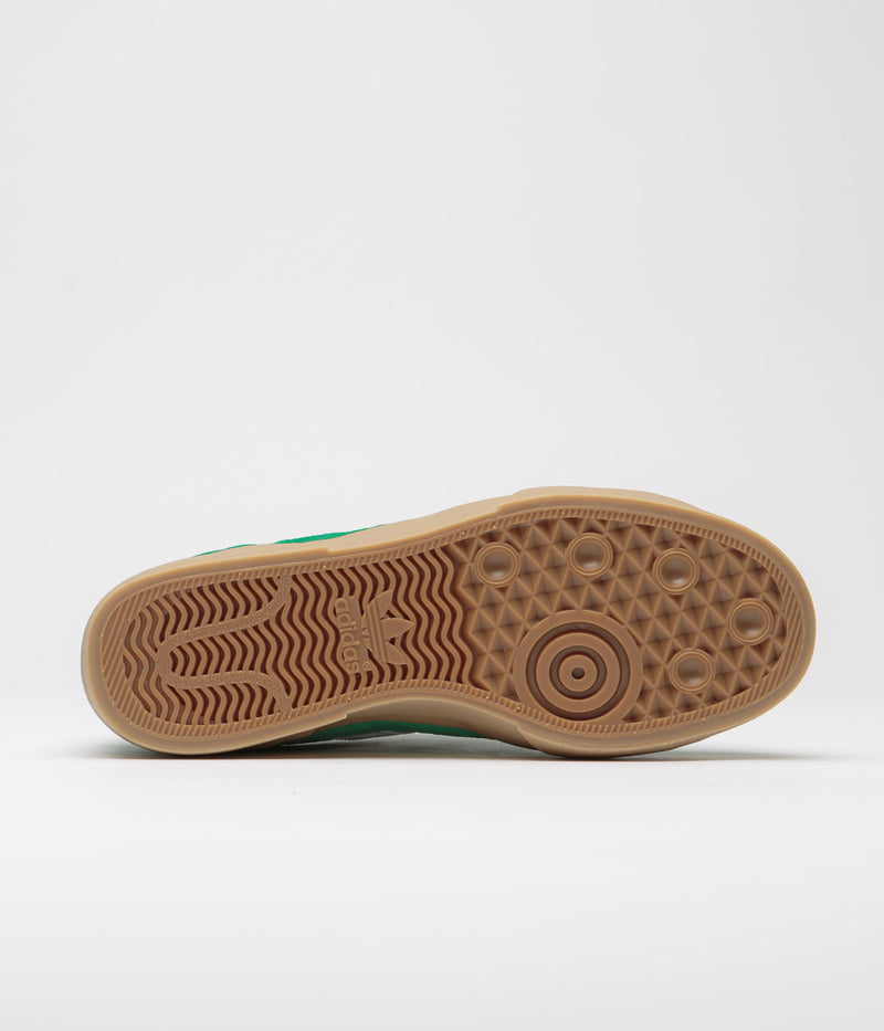 Adidas Court TNS Premiere Shoes in Custom Green and FTWR White / Gum4