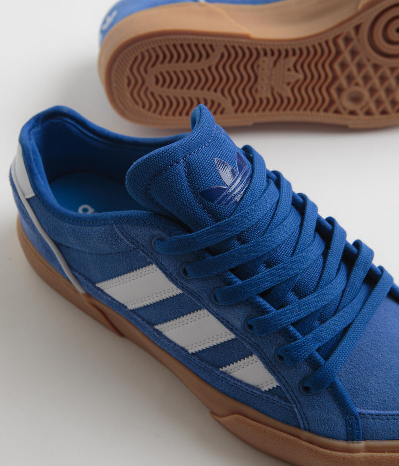 Adidas Court TNS Premiere Shoes in Team Royal Blue and FTWR White / Gum4