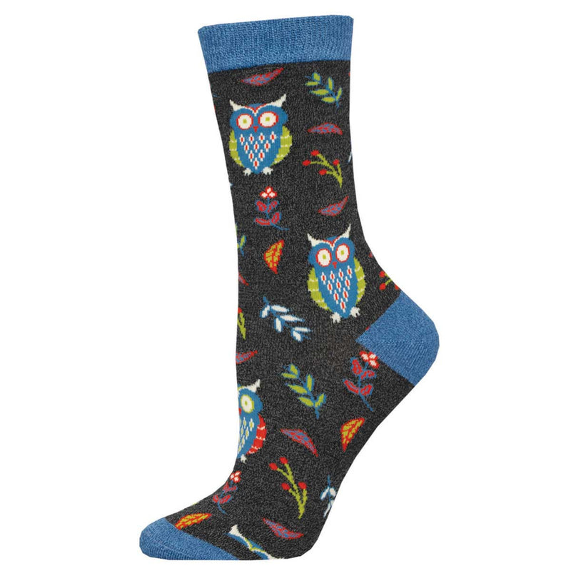 Cute Hoot - Women's Bamboo Crew