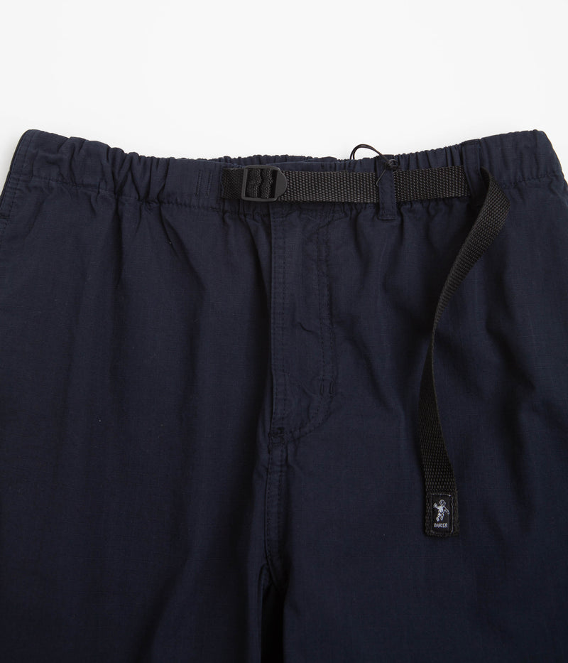 Dancer Belted Simple Pants in Dark Navy
