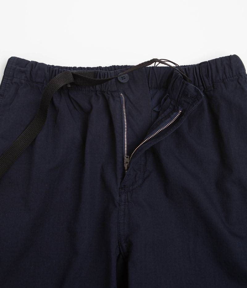 Dancer Belted Simple Pants in Dark Navy