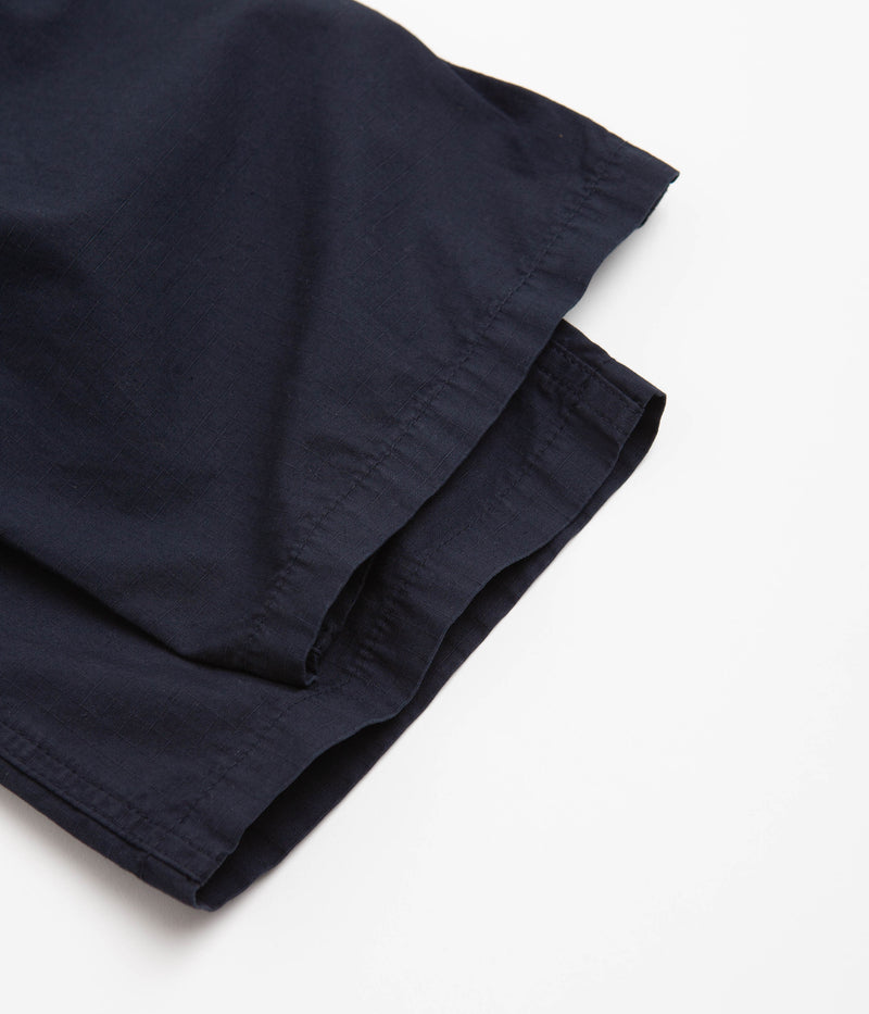 Dancer Belted Simple Pants in Dark Navy