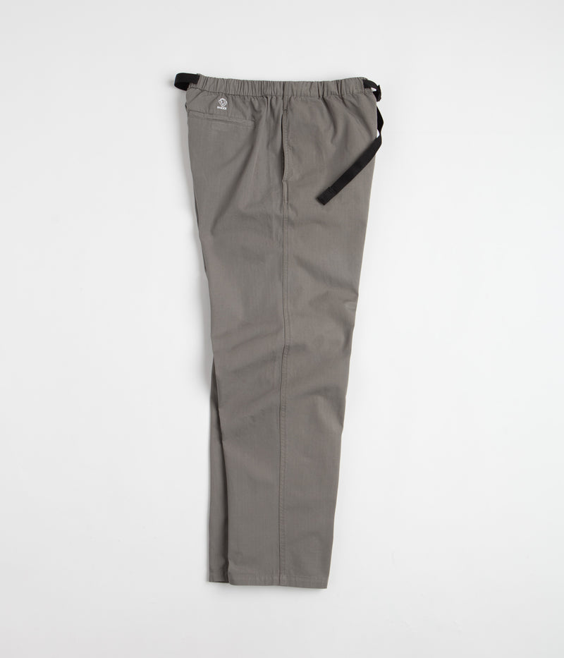 Dancer Belted Simple Pants in Grey