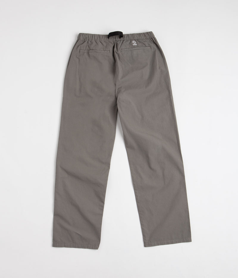 Dancer Belted Simple Pants in Grey