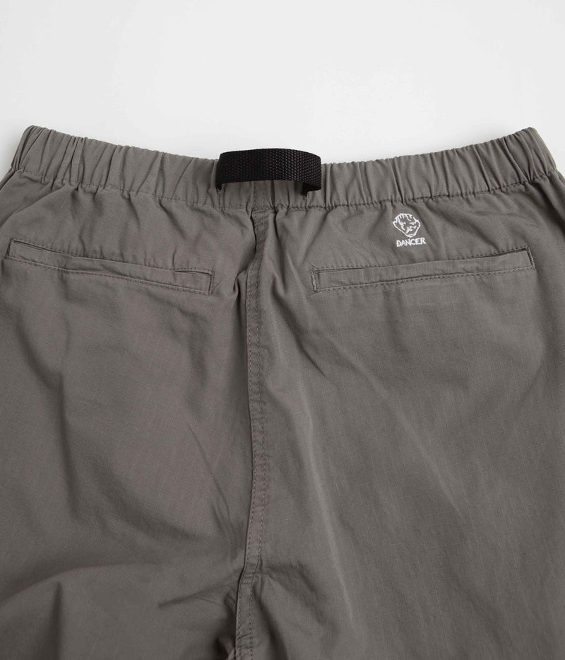 Dancer Belted Simple Pants in Grey