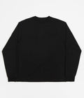 Dancer Blank Long Sleeve T-Shirt in Black