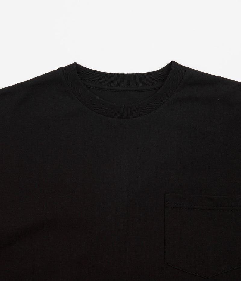 Dancer Blank Long Sleeve T-Shirt in Black
