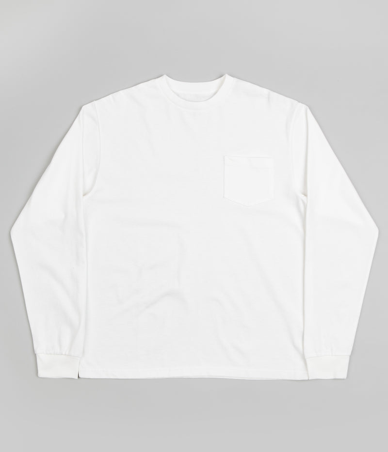 Dancer Blank Long Sleeve T-Shirt in White