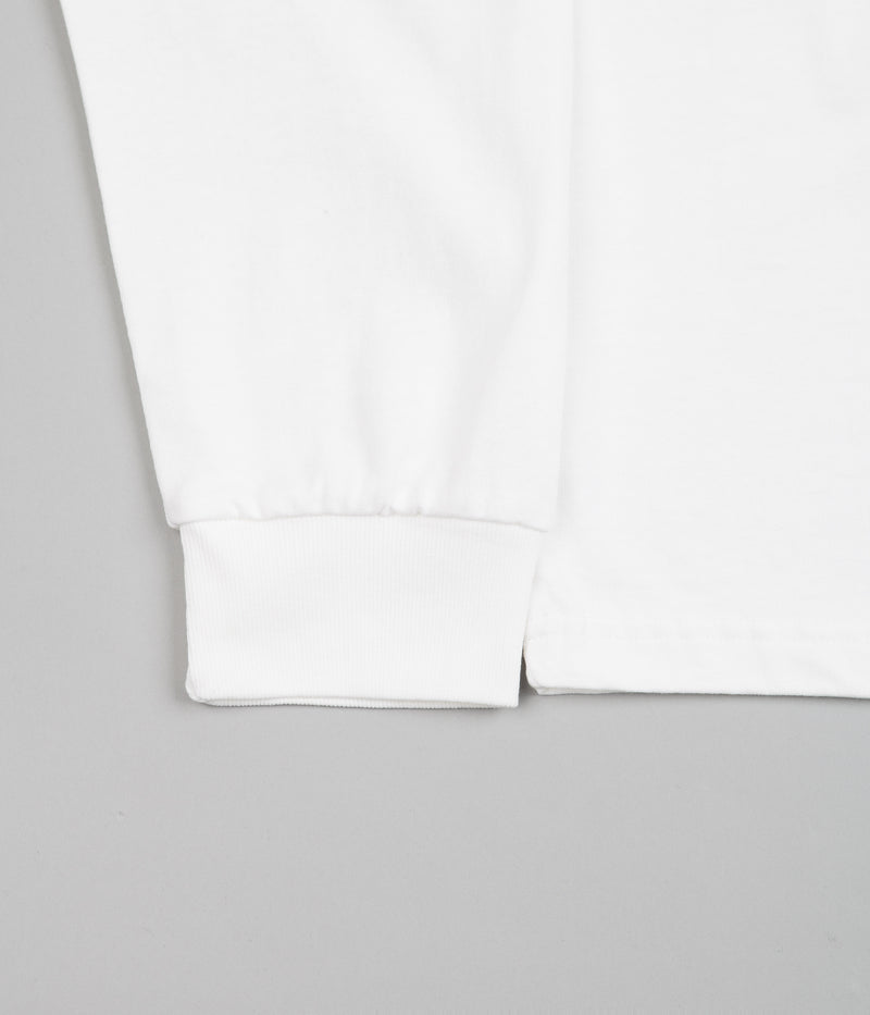 Dancer Blank Long Sleeve T-Shirt in White