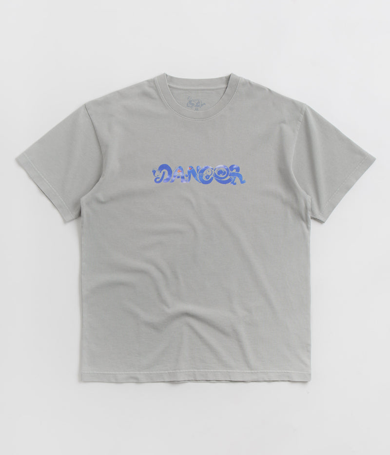 Dancer Butterfly Belly T-Shirt in Oyster Grey