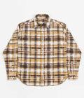 Dancer Danssoni One Pocket Shirt in Brown Mix