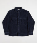 Dancer Double Pocket Overshirt in Navy