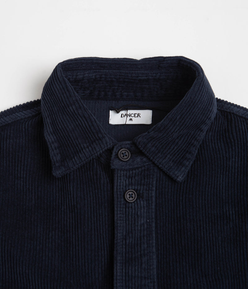 Dancer Double Pocket Overshirt in Navy