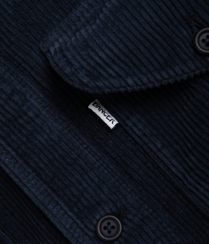 Dancer Double Pocket Overshirt in Navy