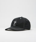 Dancer OG Logo Dad Cap in Black and White Stitch