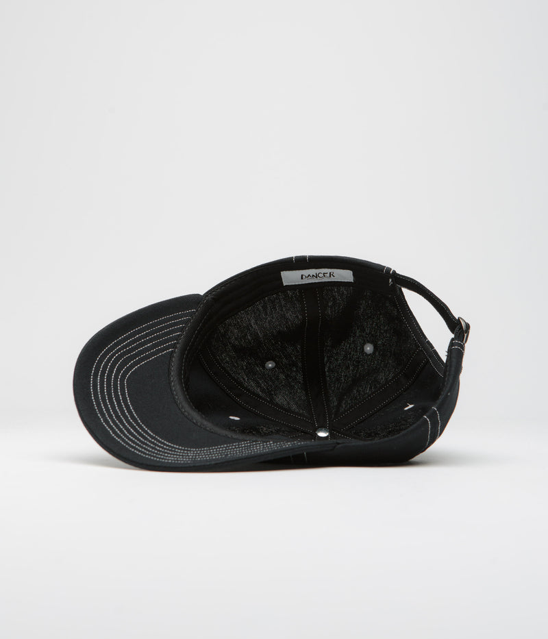 Dancer OG Logo Dad Cap in Black and White Stitch