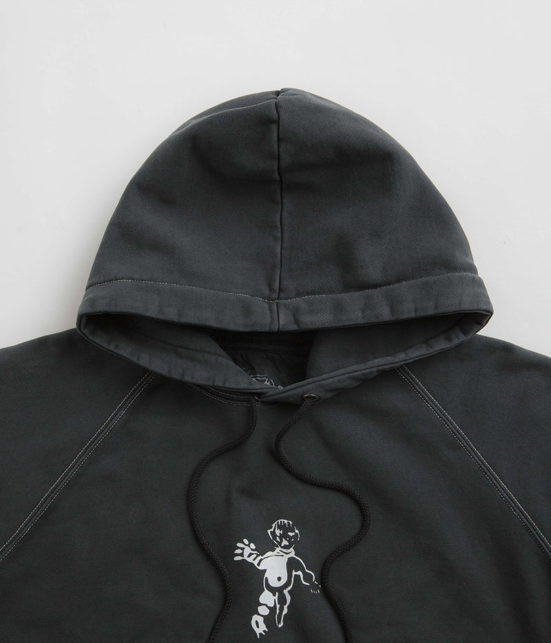Dancer OG Logo Hoodie in Black and White Stitch