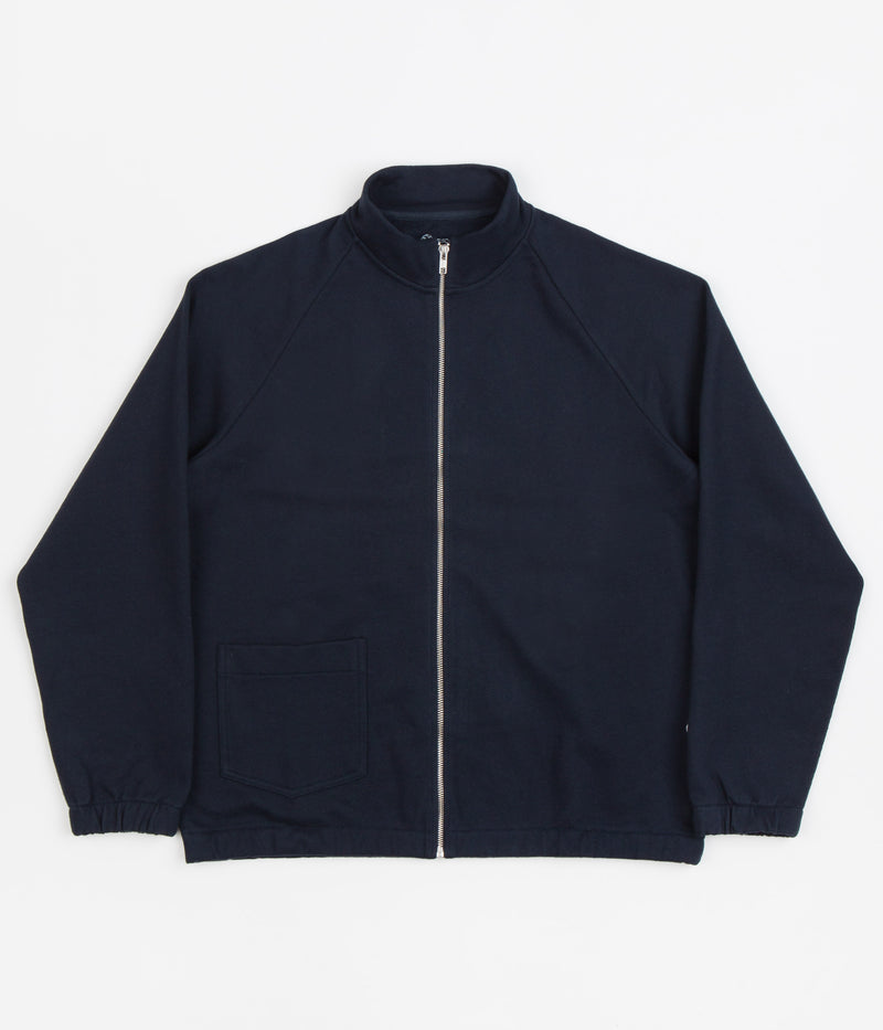 Dancer Zip Track Sweatshirt in Dark Navy