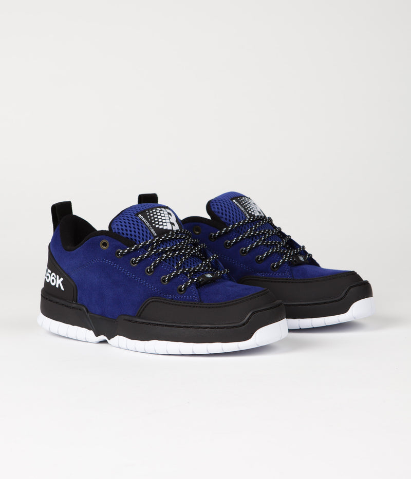 DC x Bronze 56K Clocker 2 Shoes in Navy and Black