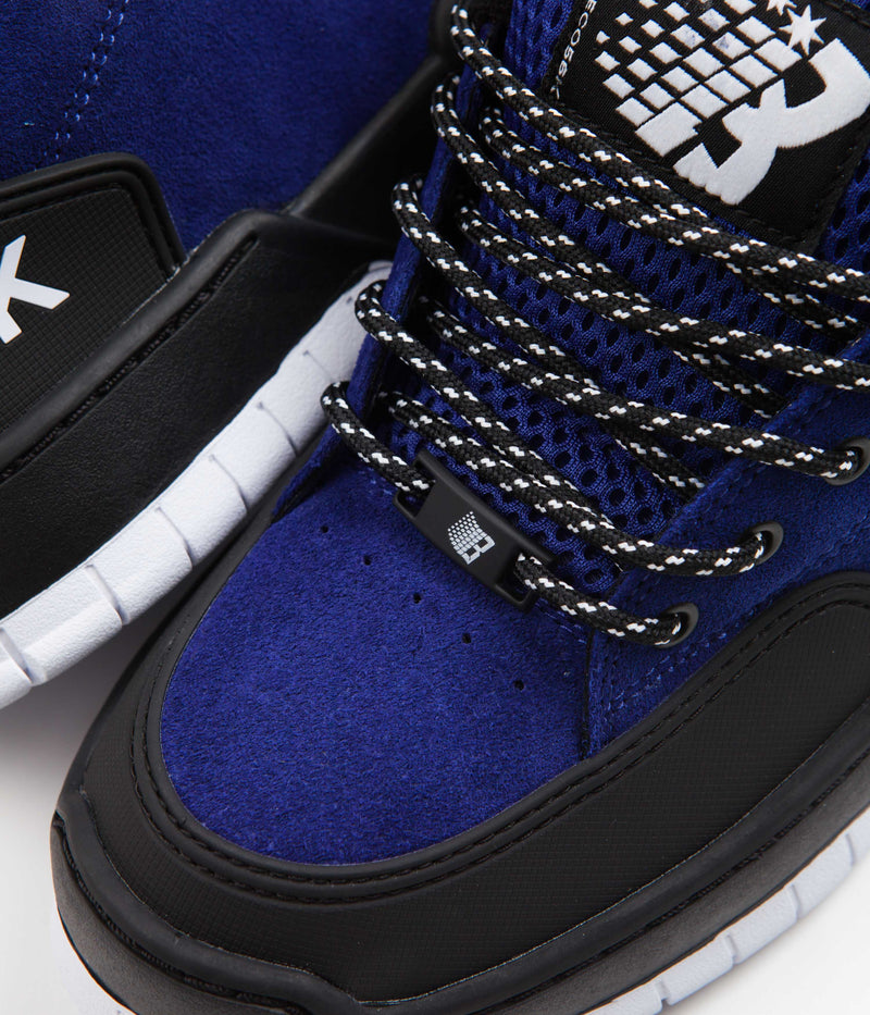 DC x Bronze 56K Clocker 2 Shoes in Navy and Black