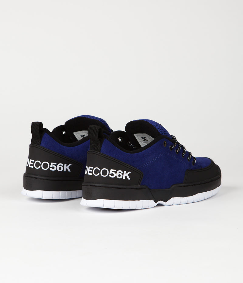 DC x Bronze 56K Clocker 2 Shoes in Navy and Black