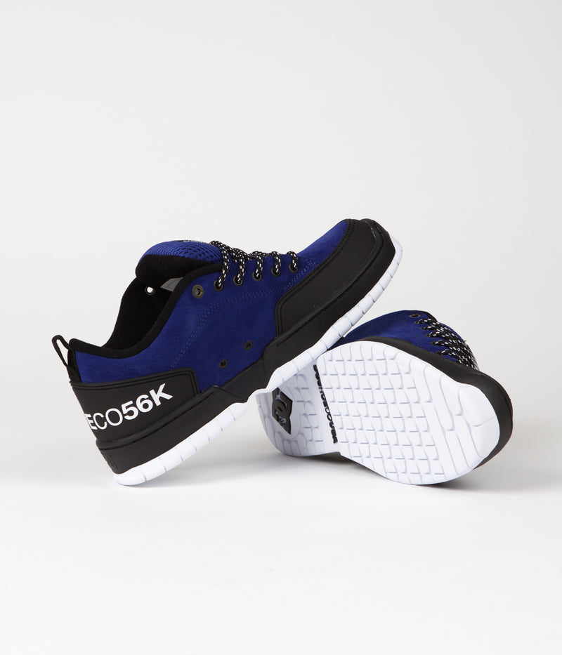 DC x Bronze 56K Clocker 2 Shoes in Navy and Black