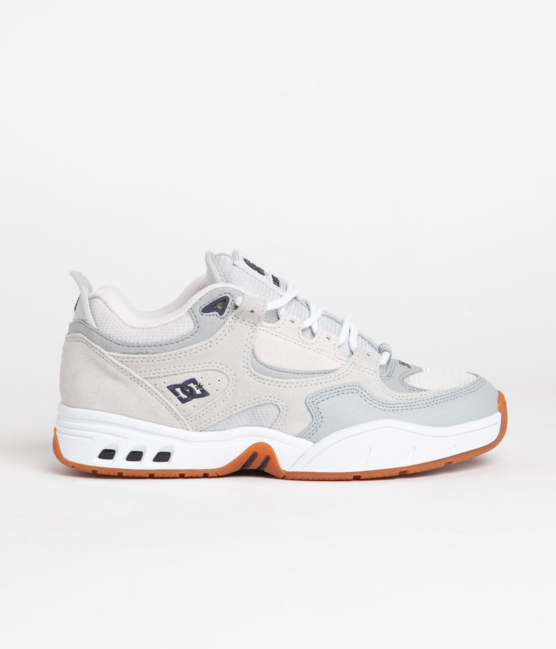 DC x Skateboard Cafe Kalis OG Shoes in Light Grey