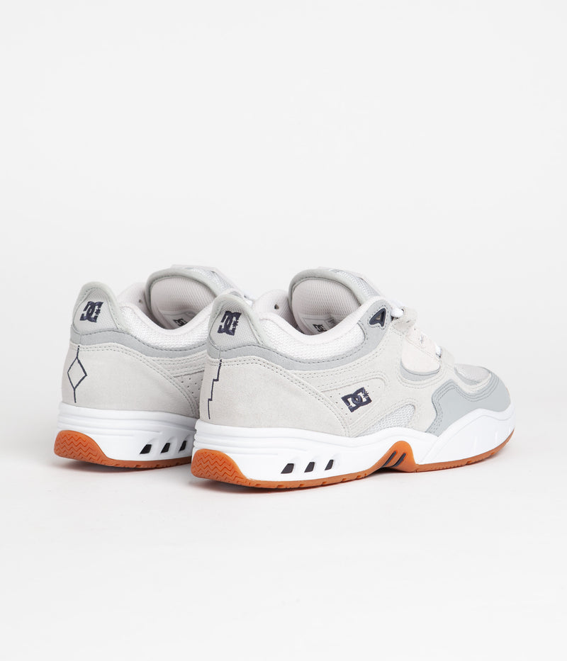 DC x Skateboard Cafe Kalis OG Shoes in Light Grey