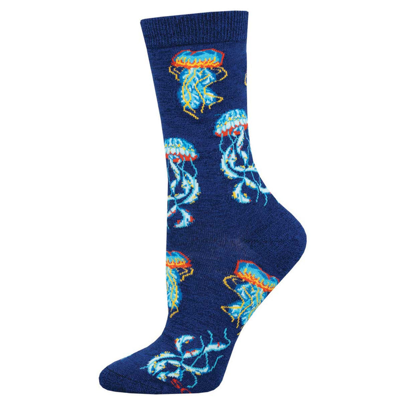 Deep Sea Jellies - Women's Bamboo Crew