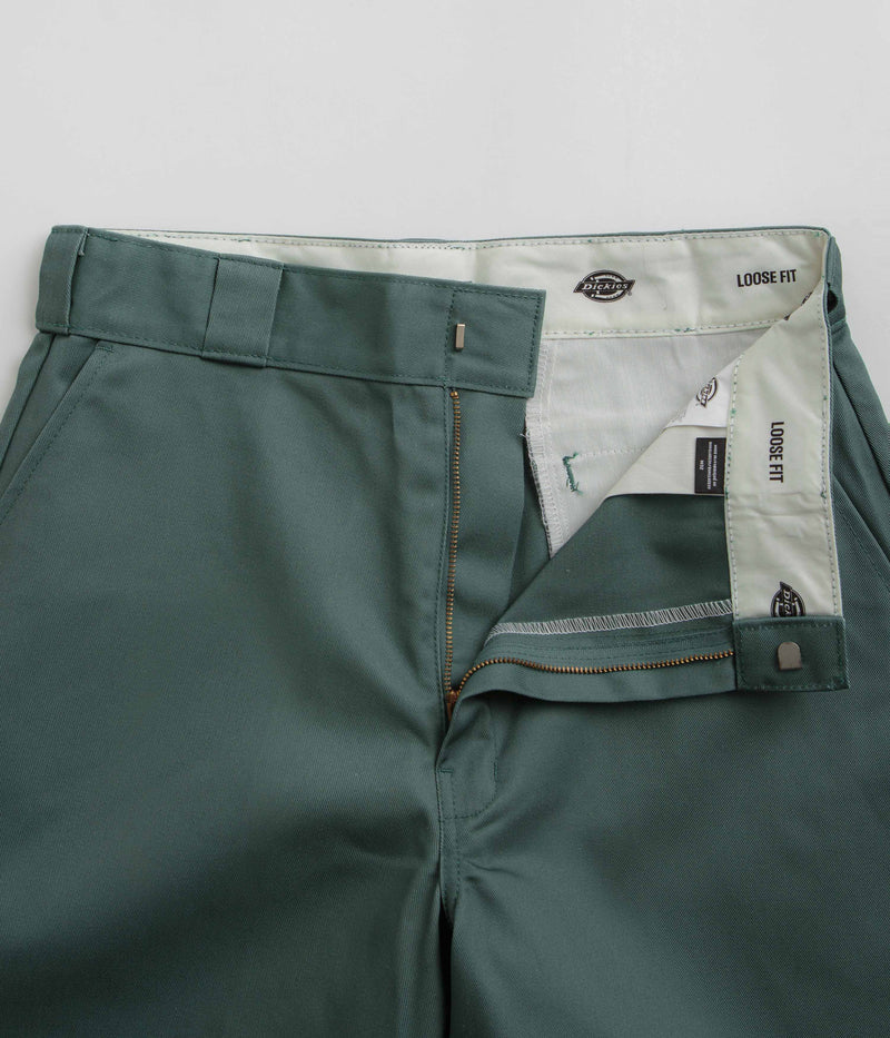 Dickies 13 Inch Multi Pocket Shorts in Dark Forest