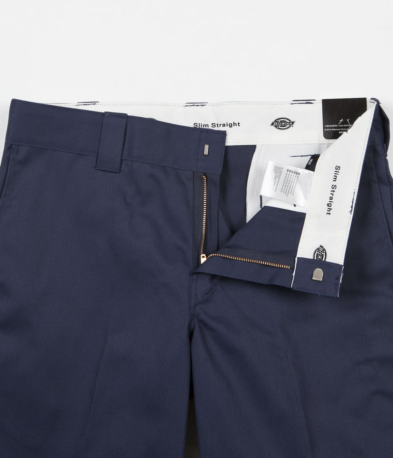 Dickies 273 Slim Straight Work Shorts in Navy Blue