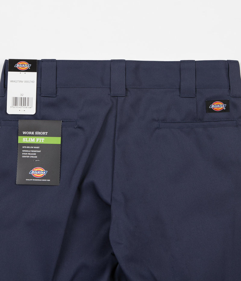 Dickies 273 Slim Straight Work Shorts in Navy Blue