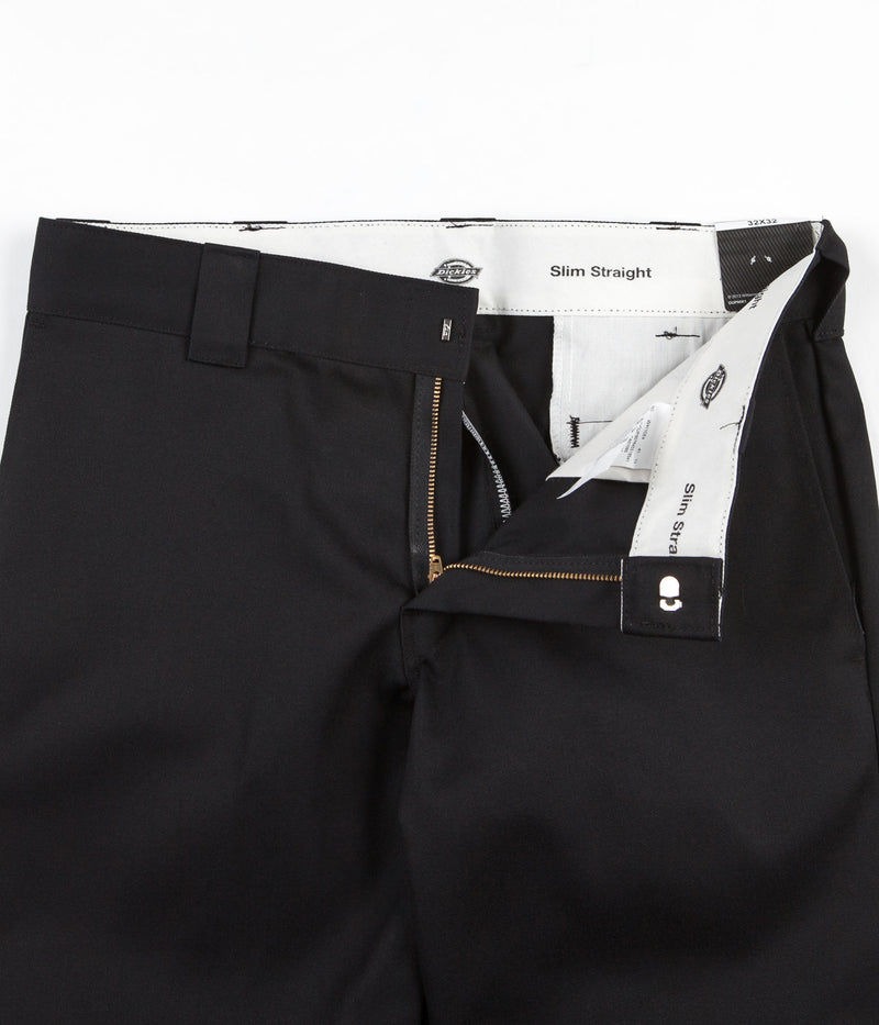 Dickies 873 Slim Straight Work Pants in Black