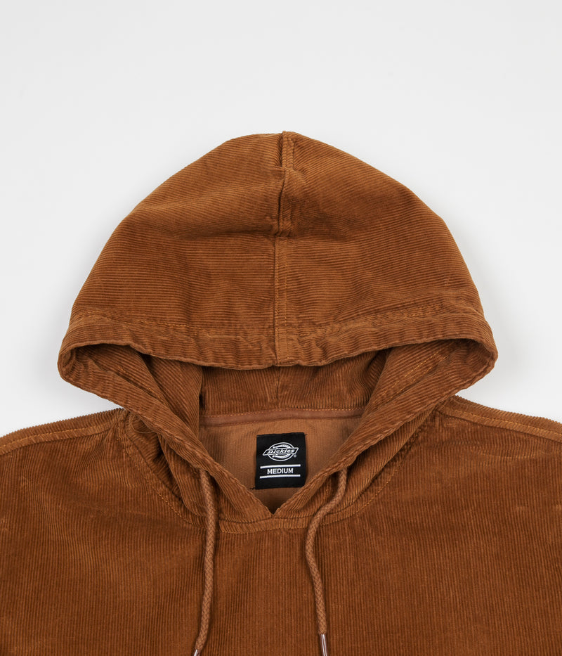 Dickies Amonate Hoodie in Brown Duck