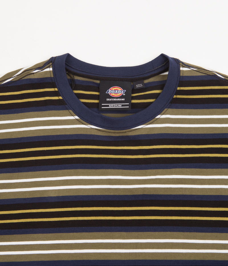 Dickies Bothell Stripe T-Shirt in Black