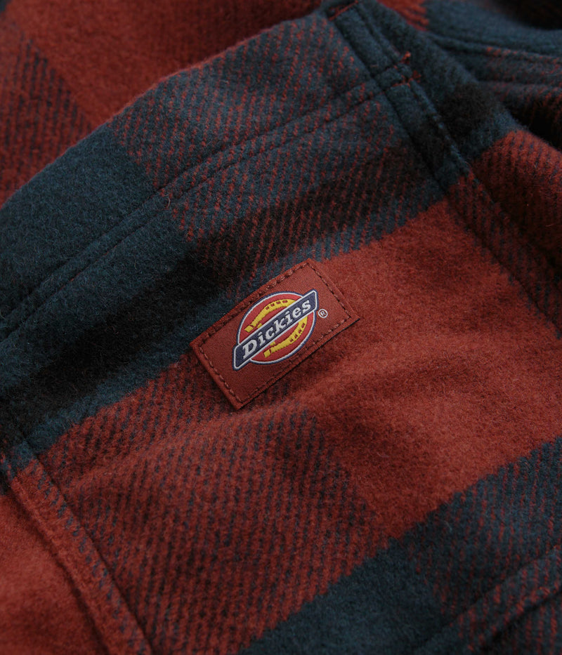 Dickies Coaling Shirt in Dark Check