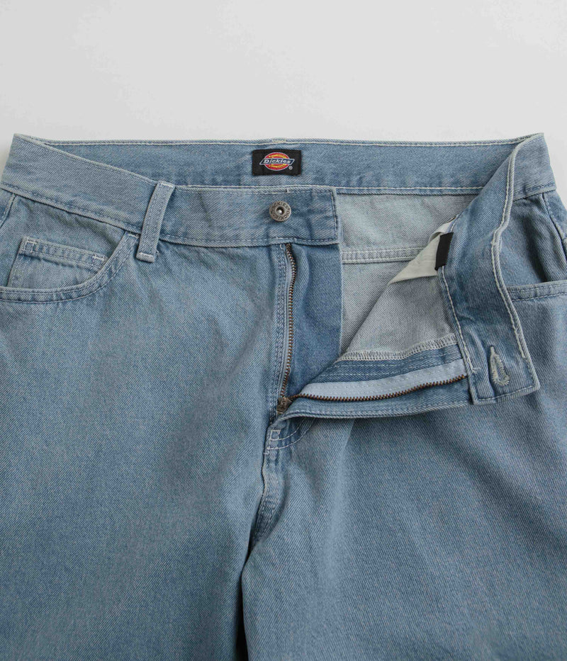 Dickies Double Knee Jeans in Light Wash